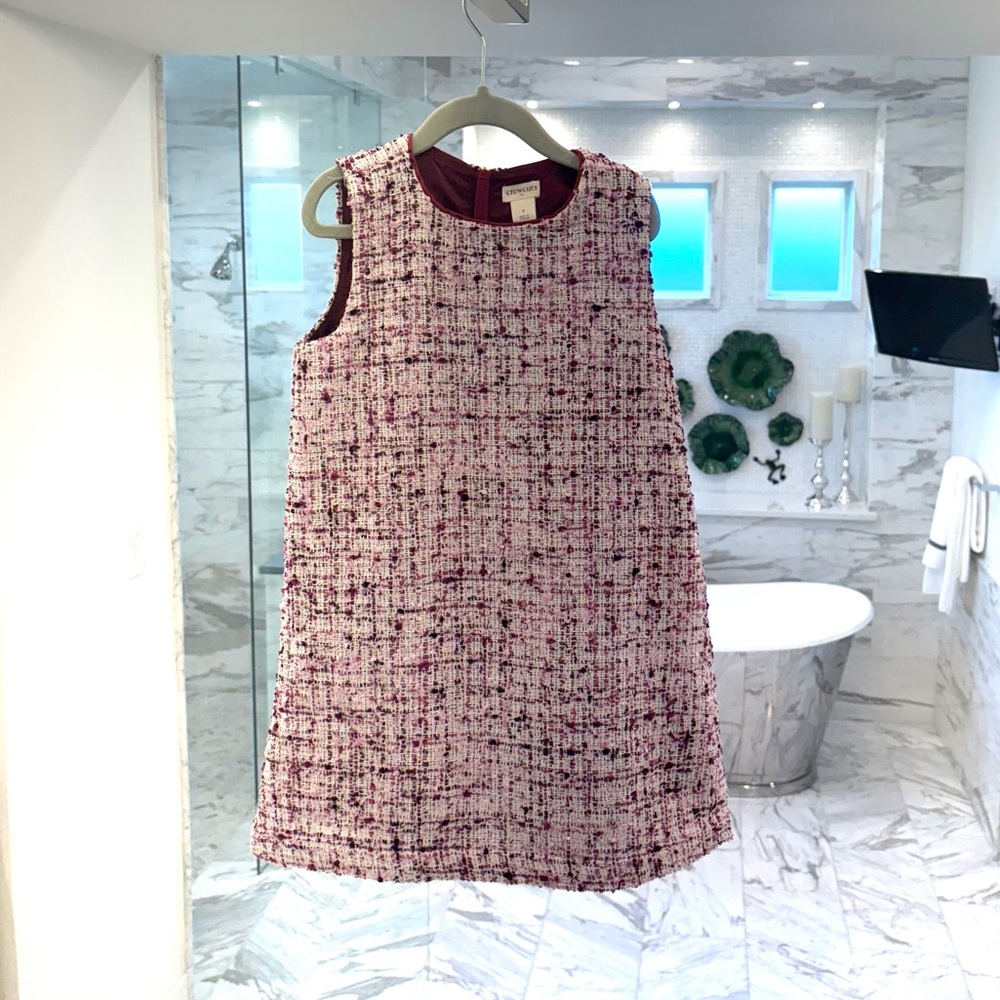 Crewcuts Pink Tweed Formal Dress